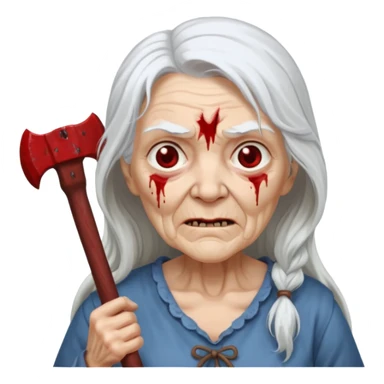Granny horror game sticker