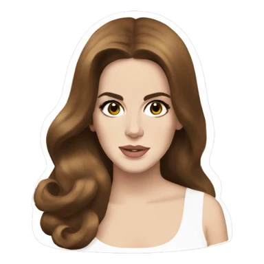 Lana del rey emoji sticker