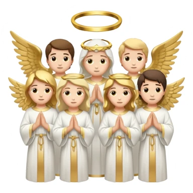 godly counsil heaven emoji sticker