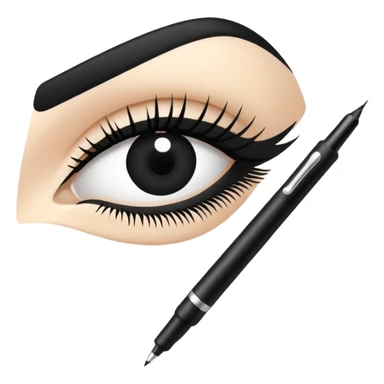 eye liner pen sticker