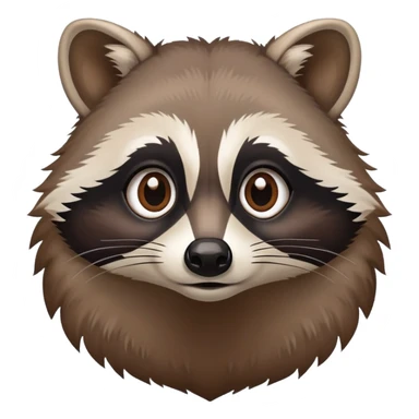 Raccoon with a learning disability  sticker
