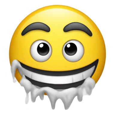 Side-eyeing emoji sticker