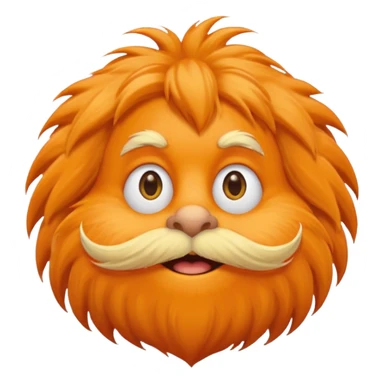 I want Lorax more accurate to the Dr suess film  sticker