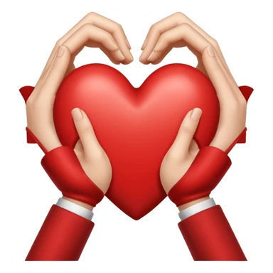 kalp yapan eller sticker