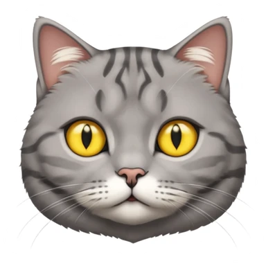British shorthair cat sticker