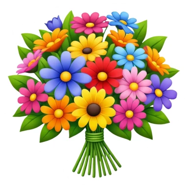 a bouqet of flowers sticker