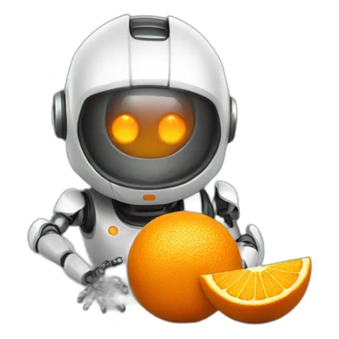 Orange-Ethereum-liquidation-trading-Robot sticker