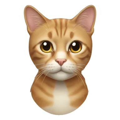 a cat gigachad sticker