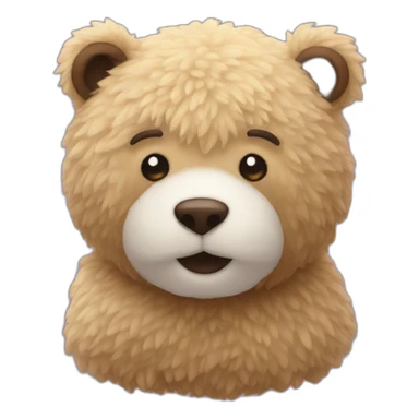 Ours en peluche sticker