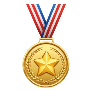 a medal for game application, the user will get when he win his first 100 points.. sticker