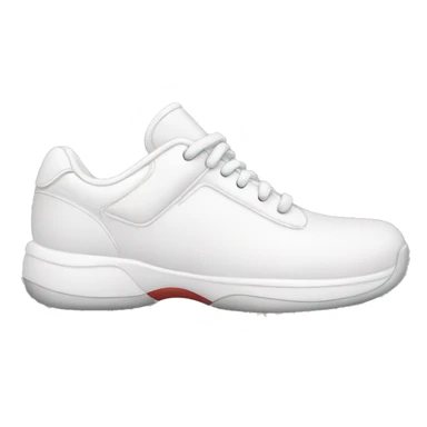 chunky white tennis shoes sticker