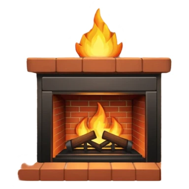 fireplace sticker
