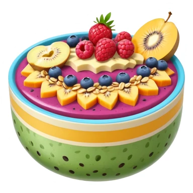 smoothie bowl sticker