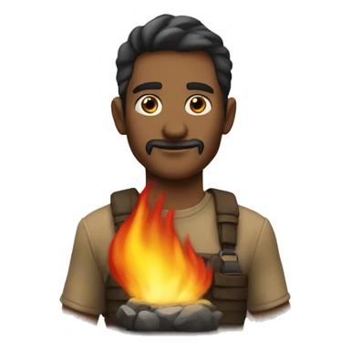 Frefire en una set up sticker