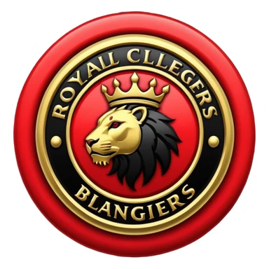 Royal challengers bengaluru logo sticker