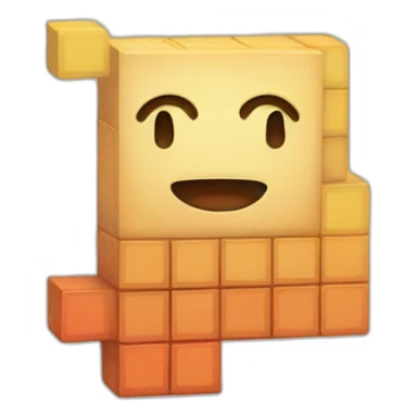 tetris block sticker