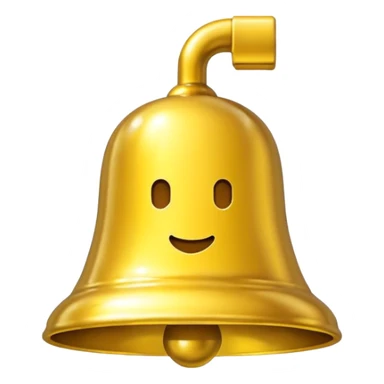 yellow YouTube bell icon sticker