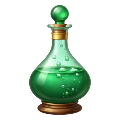 Vintage potion bottle sticker