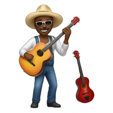 Music-salsa-Cuba sticker