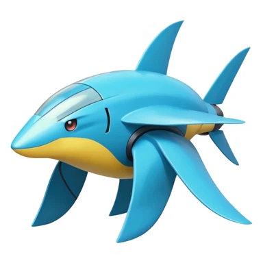 Helioptile-Miraidon-Cyclizar-Pokémon, full body sticker