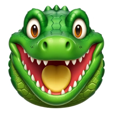 Un crocodile d'amour  sticker
