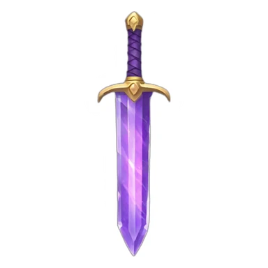 amethyst sword sticker