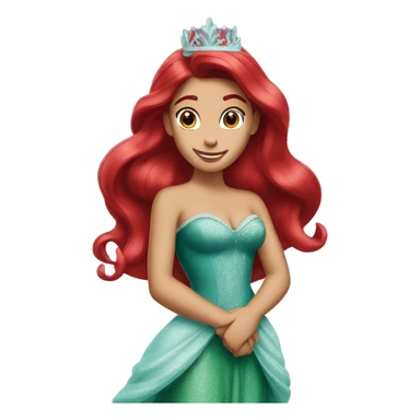 princess ariel  sticker