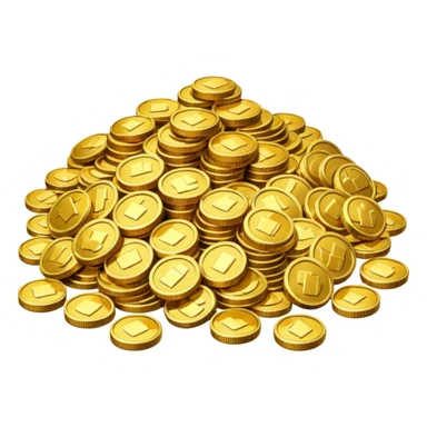100000 coin sticker