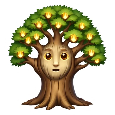 A tree that’s really smart sticker