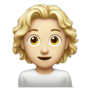 scanning with eyes sticker