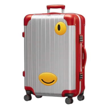 Essential Cabin luggage Red rimowa sticker