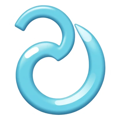 Verificación de tiktok en celeste con el check blanco sticker