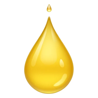 yellow drop sticker