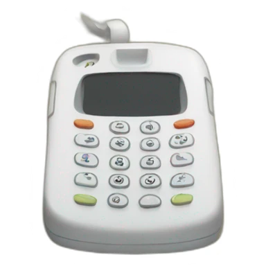 Phone in rice sticker