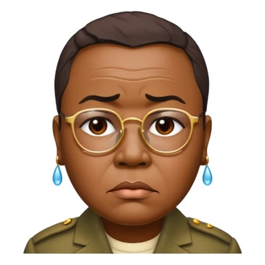 Mobutu qui pleure sticker