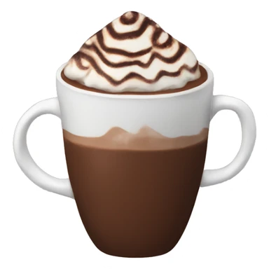hot chocolate  sticker