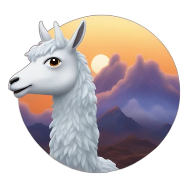 una persona con actitud triunfalista, con los brazos alzados al cielo rodeado de llamas de fuego sticker