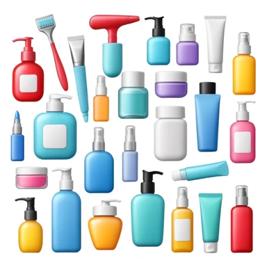 Personal care, care cosmetics sticker