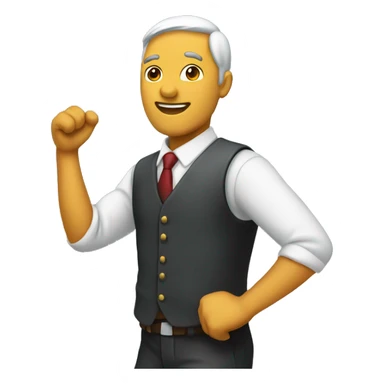 Nadador dando legal sticker