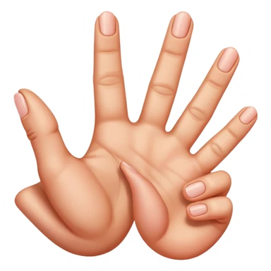 3 fingers  sticker