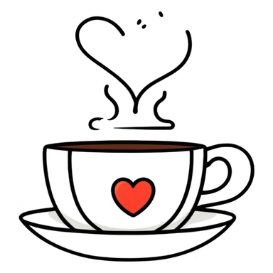 Coffee love  sticker