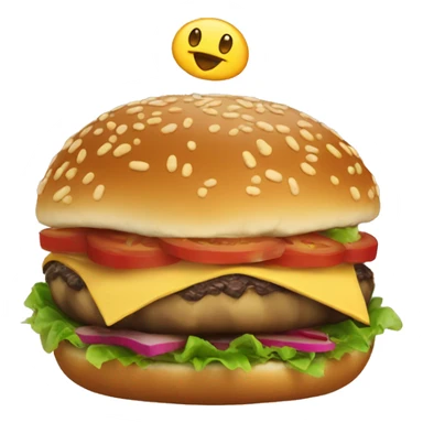 Tortue hamburger  sticker
