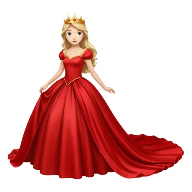 a red princess dress




























 sticker