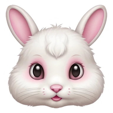 Baby Bunny face  sticker