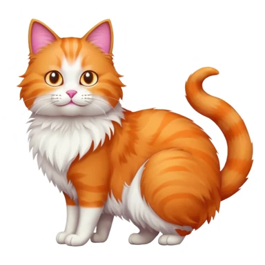 make the tail longer facing the left and the belly smaller sticker