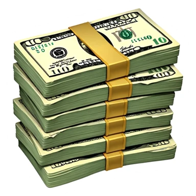 Falling value of the dollar sticker