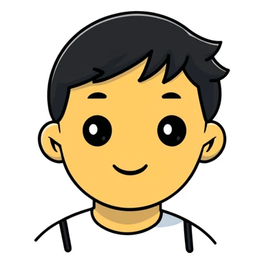 person avatar with initials ÖB sticker