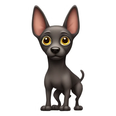 Xoloitzcuintle adorable sticker