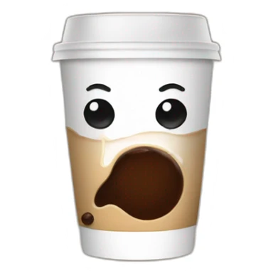 Coffee addict sticker