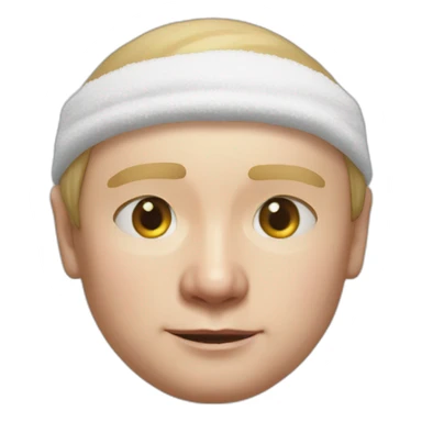 vladimir putin wearing a bath trunk hyperrealistic sticker